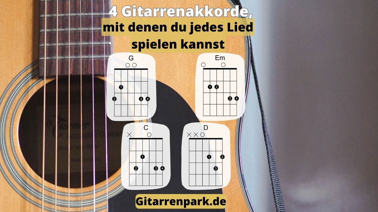 9 Wichtige Gitarrenakkorde Gitarrengriffe Grifftabelle